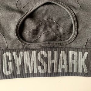 GymShark Cropped Black Long Sleeve XS